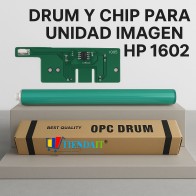 Drum y Chip Unidad Imagen Impresora hp 1602 -Tambor MM9-0193❤️