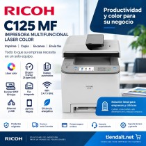 Ricoh C125 MF | Impresora Láser Color Multifuncional